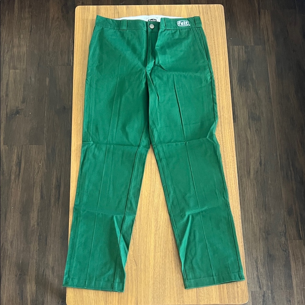 Felt Green Men's Chinos - Tailored Casual Pants